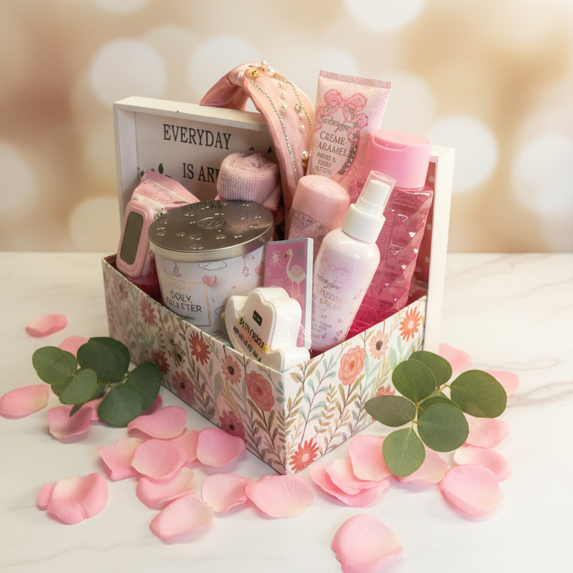 Pink Amber Glow Set