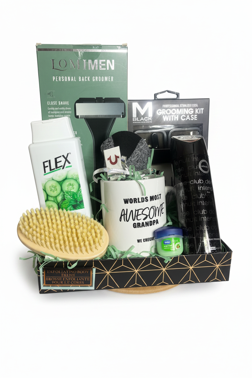 Grandpa Groom & Go Box