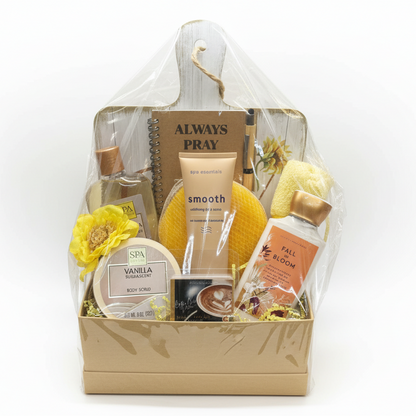 Vanilla Sugar Serenity Spa Basket