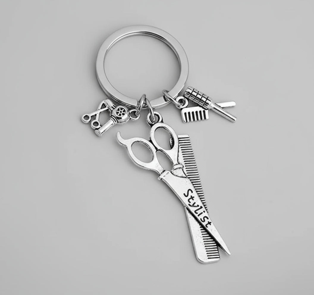 Barber & Stylist  Keychain  image 0