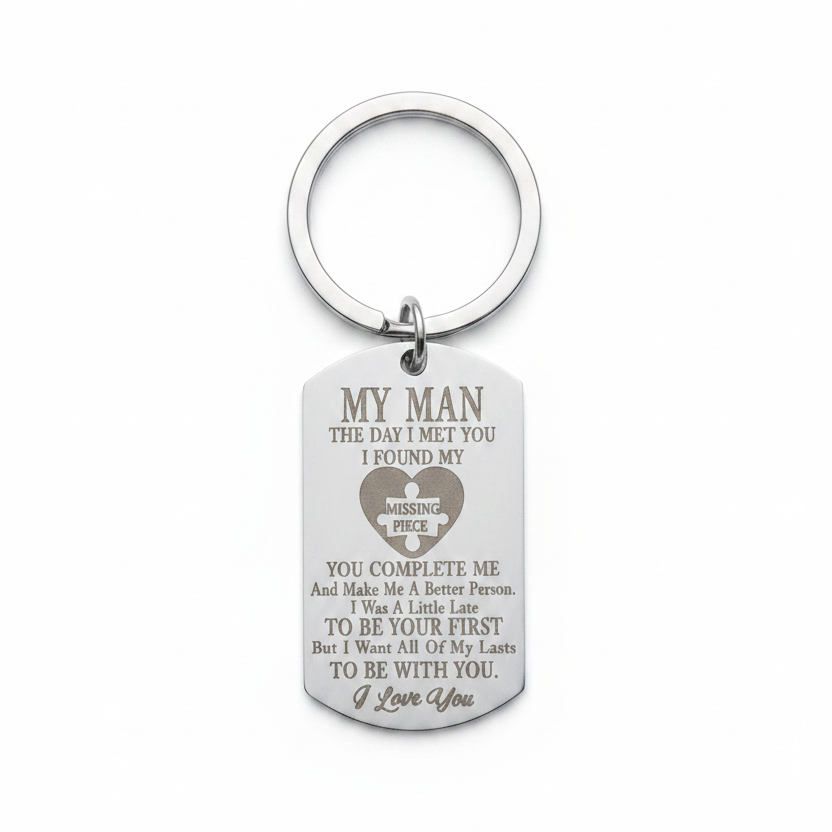 My Man Keychain