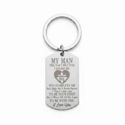 My Man Keychain
