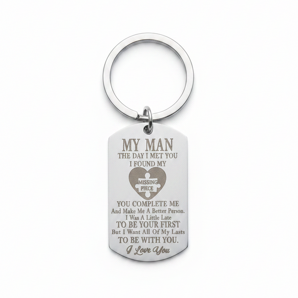 My Man Keychain
