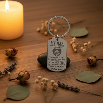 My Man Keychain