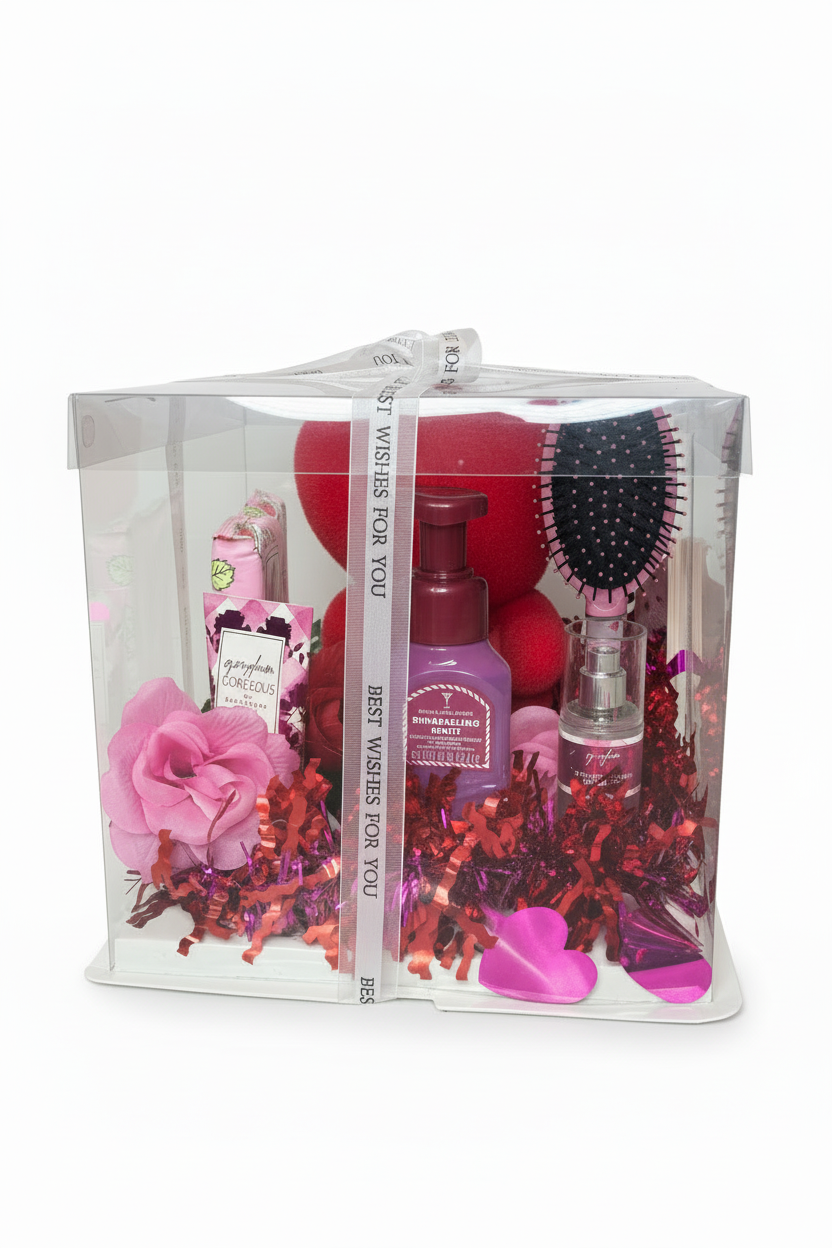 Gingham Beauty Bundle Gift Box