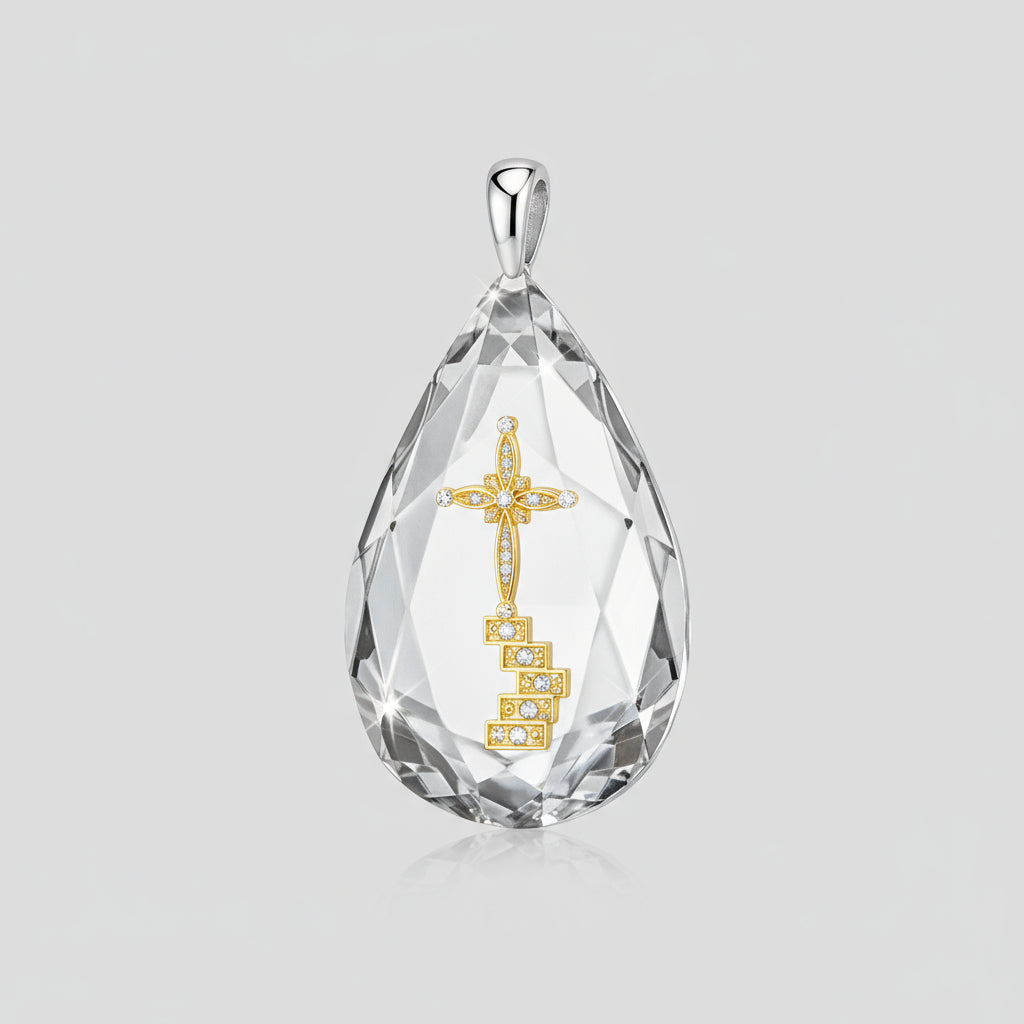Crystal Cross Heavenly Ladder image 0