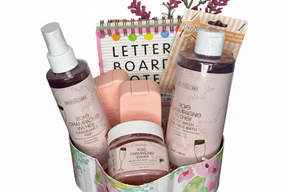 Champagne Glow-Up Gift Set