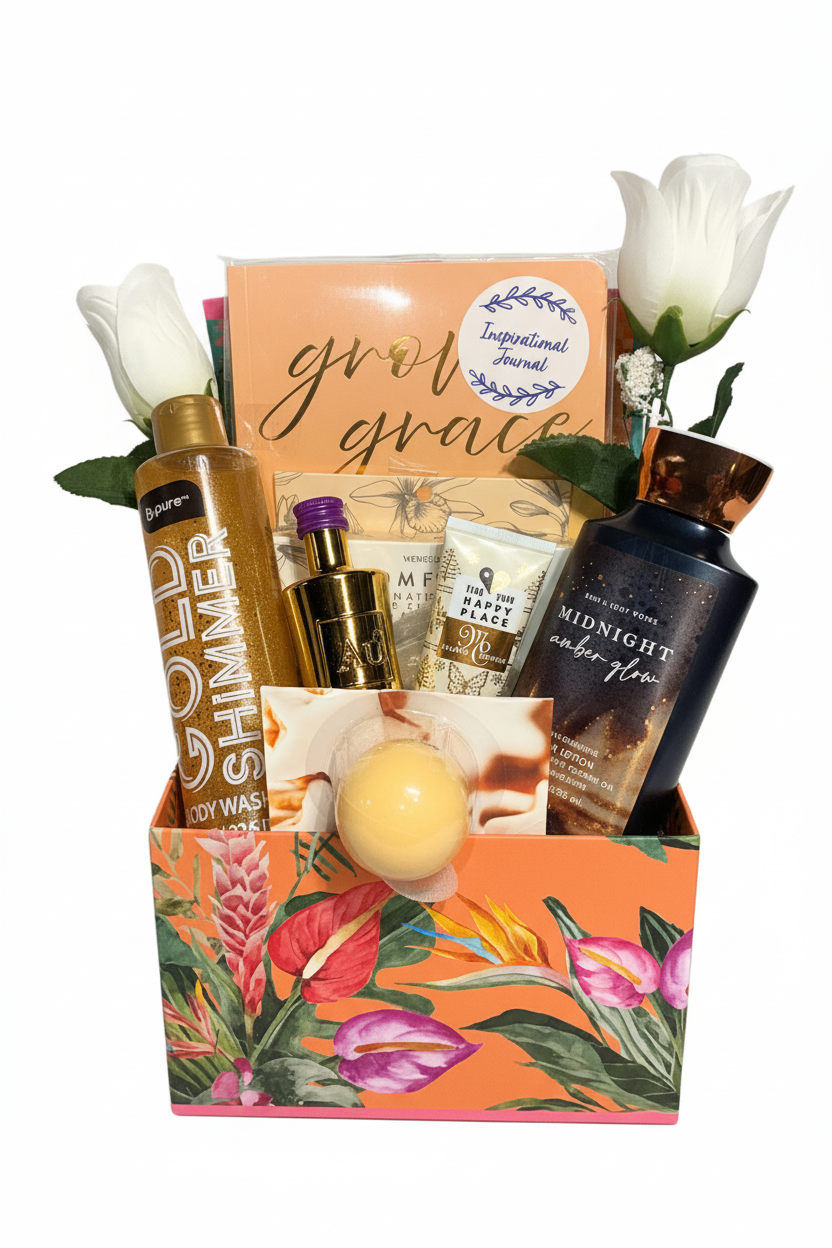 Sip, Soak & Shine Gift Set