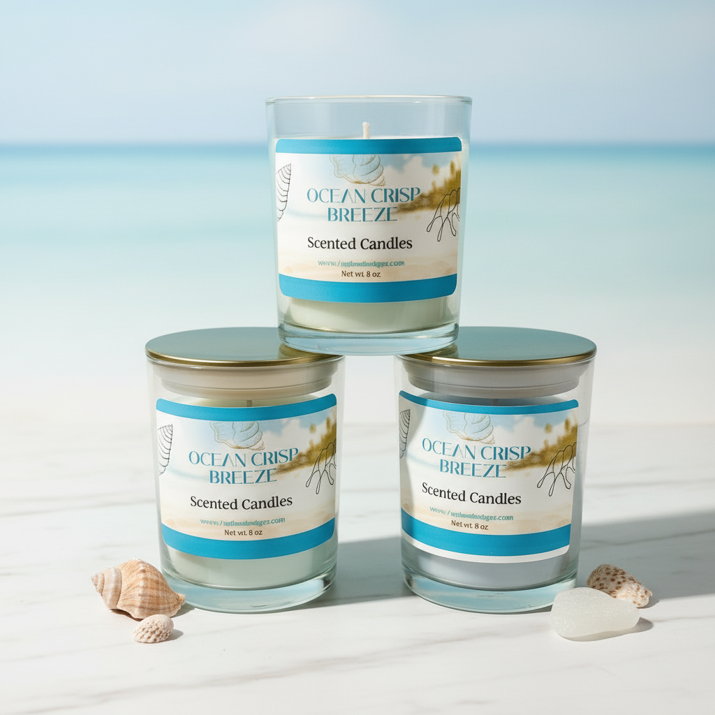 Ocean Crisp Breeze Candle