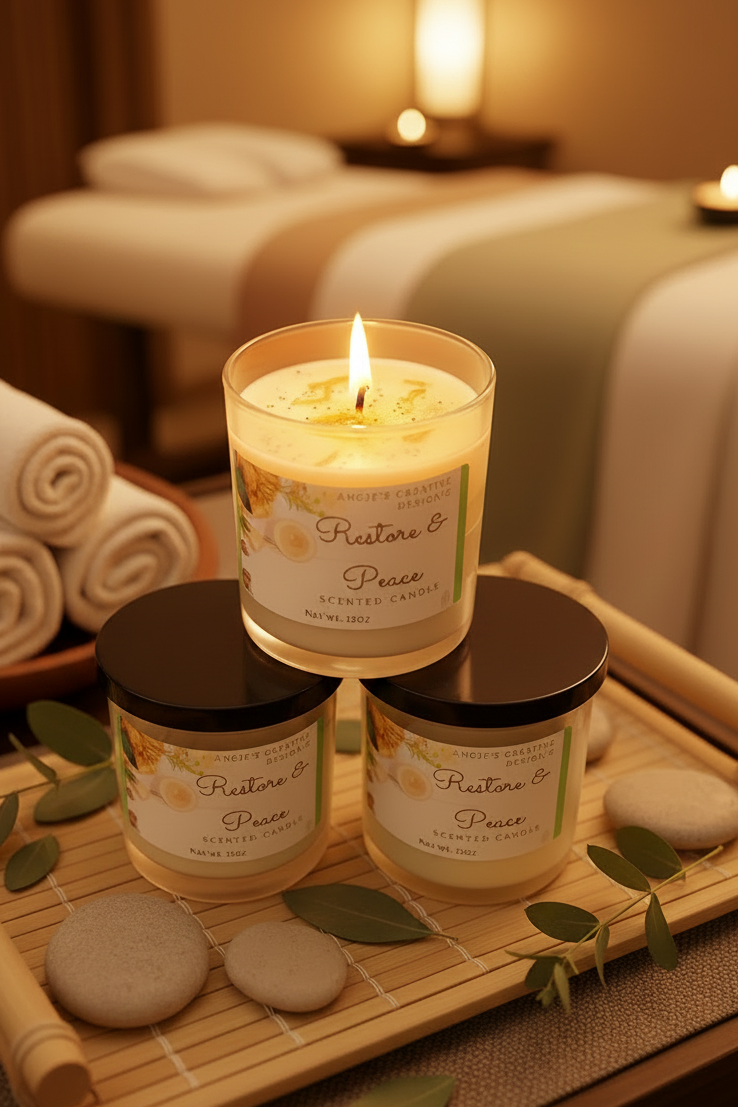 Restore & Peace Candle