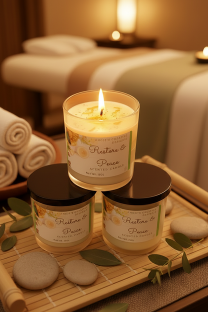 Restore & Peace Candle