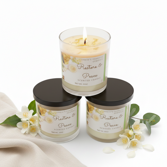 Restore & Peace Candle