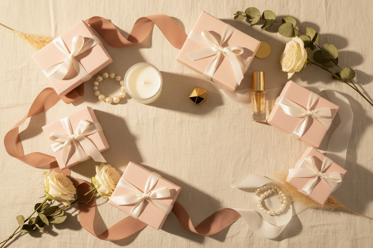 Women Gift Set Collection Banner with Text Area